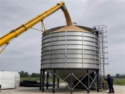 Silo vom Typ Mesh-